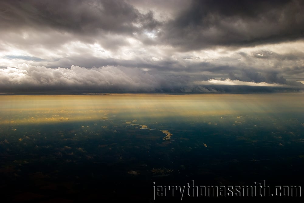 Limited Edition (25 prints): "Clouds Over New Orleans"