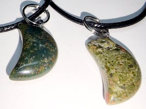 16-18 in Moon Crystal Stone Pendants