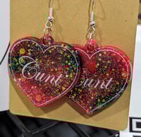 Image 1 of C*nt Handwritten Heart 