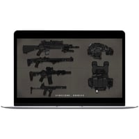 BLACKED OUT LOADOUT ARMOURY DESKTOP WALLPAPER 