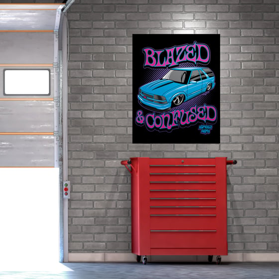 Image of 24x30" Blazed & Confused Banner 2023