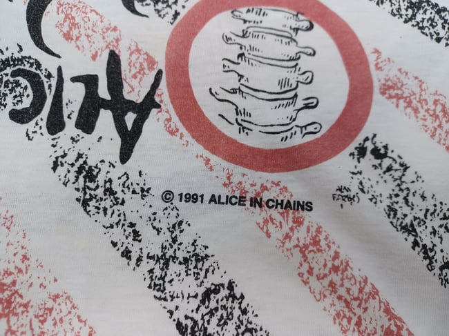 1991 Alice In Chains T-Shirt