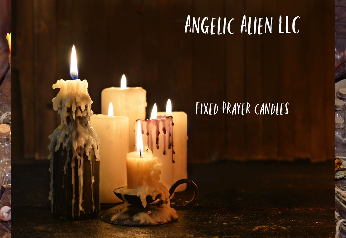 Image of Angelic Alien Fixed Prayer Candles