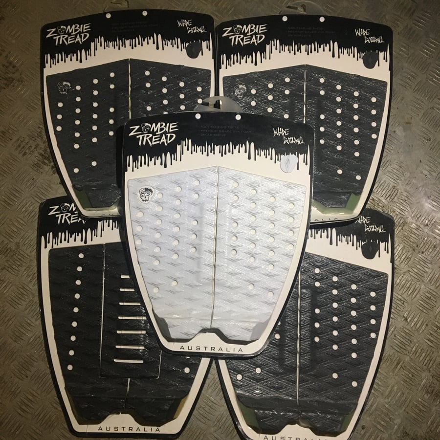 Image of Zombie tread Wade Goodall black traction pad 