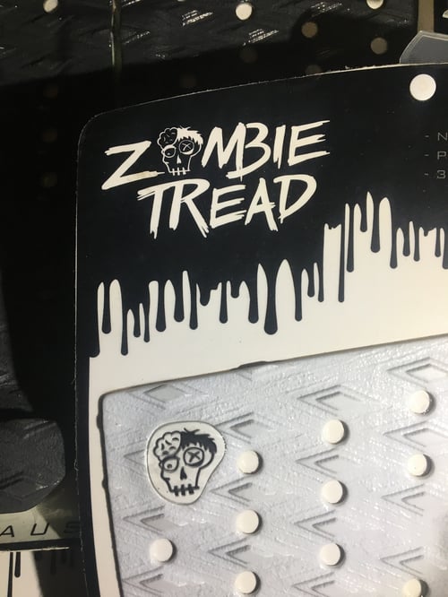 Image of Zombie tread Wade Goodall black traction pad 