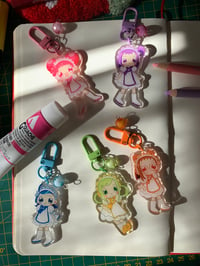 DOREMI GLITTER KEYCHAINS