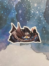 Image 3 of Hungarian Horn-Tailed Dragon x Dramione Sticker