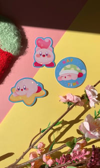 Image 4 of Kirby Holographic Sticker