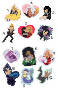Image 2 of More stickers! (LIST NUMBERS OF WHICH STICKERS WHEN CHECKING OUT)