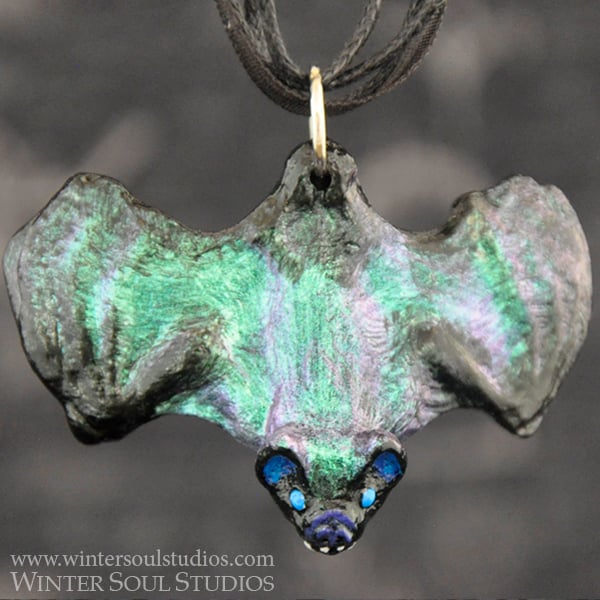 Image of Cold Gaze - Bat Pendant
