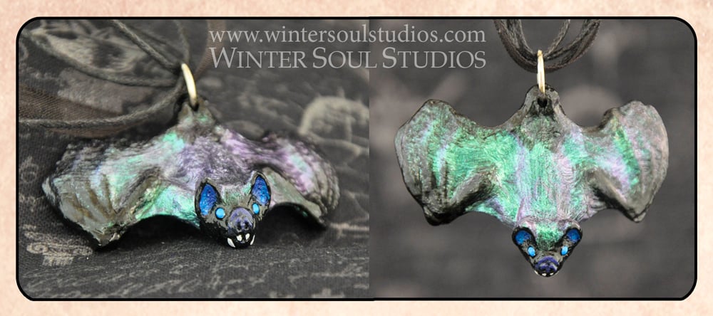 Image of Cold Gaze - Bat Pendant