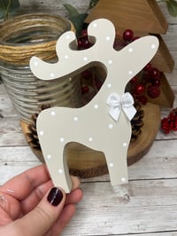 Freestanding Gazing Reindeer