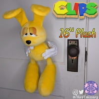 Image 1 of Clips the Rabbit 16" Plush
