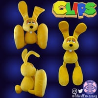 Image 4 of Clips the Rabbit 16" Plush
