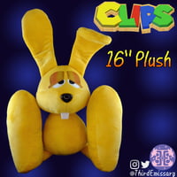 Image 2 of Clips the Rabbit 16" Plush
