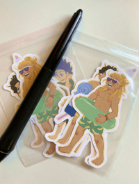 Image 2 of Family Beach Day Sticker Pack