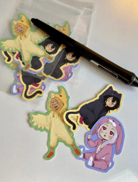 Erasermic Kigurumi Sticker Pack