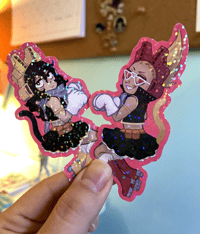 Image 2 of Erasermic + Wild Wild Pussy Cats- Stickers