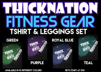 Image 4 of THICK IS MY NEW FIT  2 PIECE SET - THICKNATION FITNESS GEAR