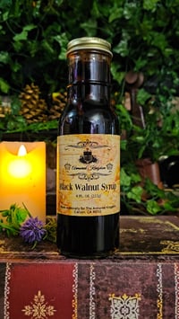 Image 1 of 👑The Armored Kingdom Gourmet Black Walnut Syrup (8oz)🌰🥜🥞