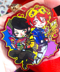 Image 1 of Danger Days Party Poison & Fun Ghoul large Charm