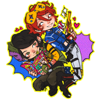 Image 3 of Danger Days Party Poison & Fun Ghoul large Charm
