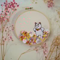 Image 1 of Annoyed at flowers Puppycat