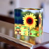 Sunflower Acrylic Decorative Block