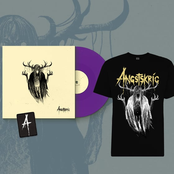 Image of Angstskríg - Angstkrig (T-shirt, Vinyl & Patch)