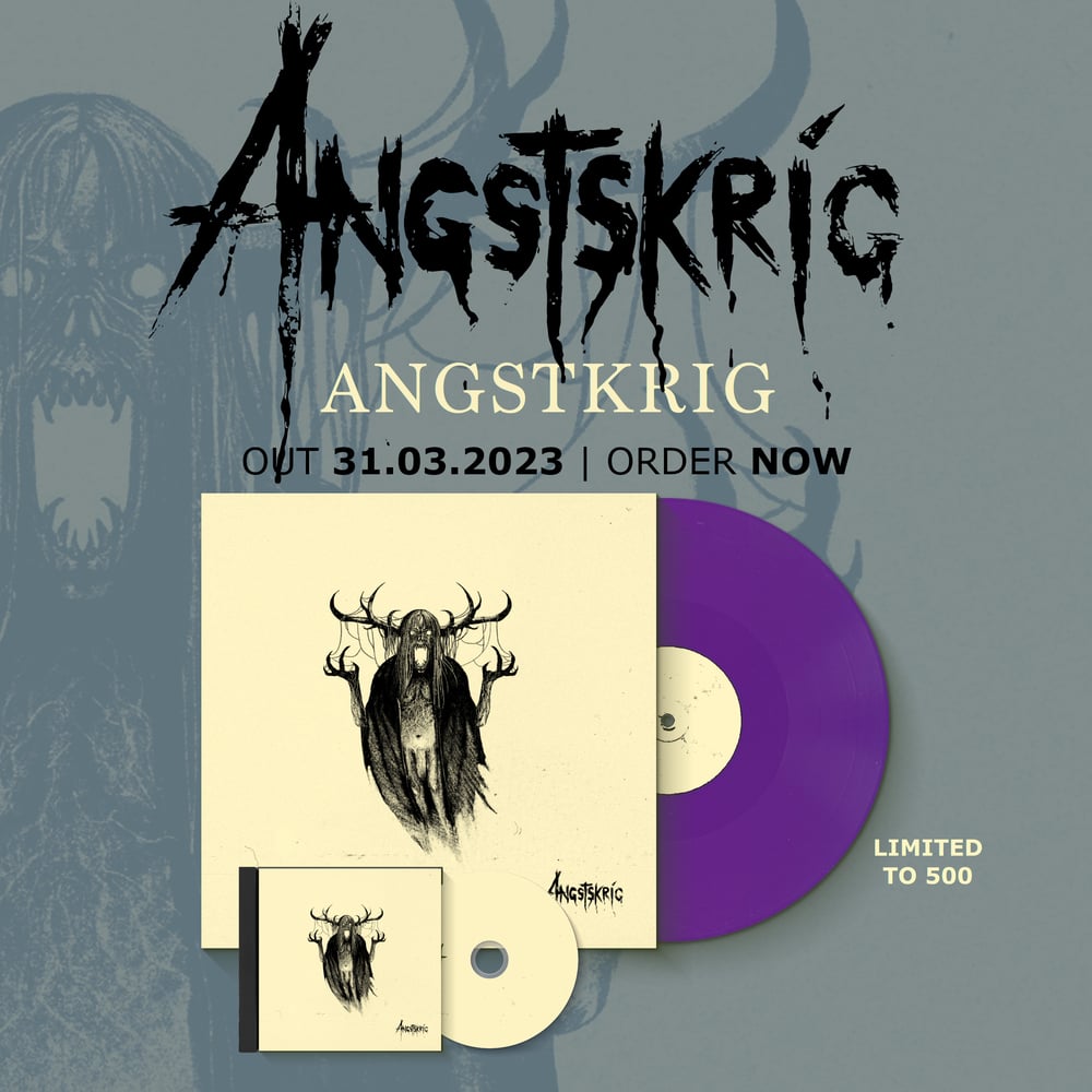 Image of Pre-order: Angstskríg - Angstkrig (Vinyl & CD)