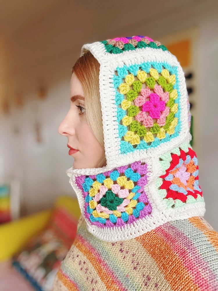 Image of Zero-waste crocheted snood