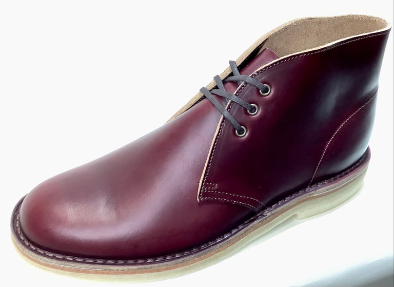 Jadd Horween chromexcel no.8 leather chukka boots made in England Image 5