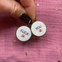 Image 5 of Boucles d'oreilles fuck you