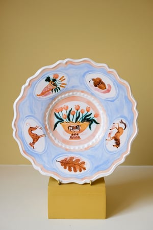 Image of Rutile Motifs - Romantic Vase Plate
