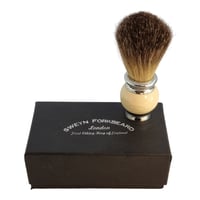 Image 3 of Shaving Brush Badger Ivory Cream