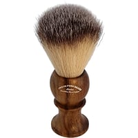 Image 4 of Shaving Brush Synthetic Bristles - Wooden Handle
