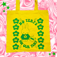 Image 2 of NO TERFS ON OUR TURF MIFFY TOTE BAG