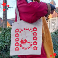 Image 5 of NO TERFS ON OUR TURF MIFFY TOTE BAG