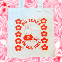 Image 4 of NO TERFS ON OUR TURF MIFFY TOTE BAG