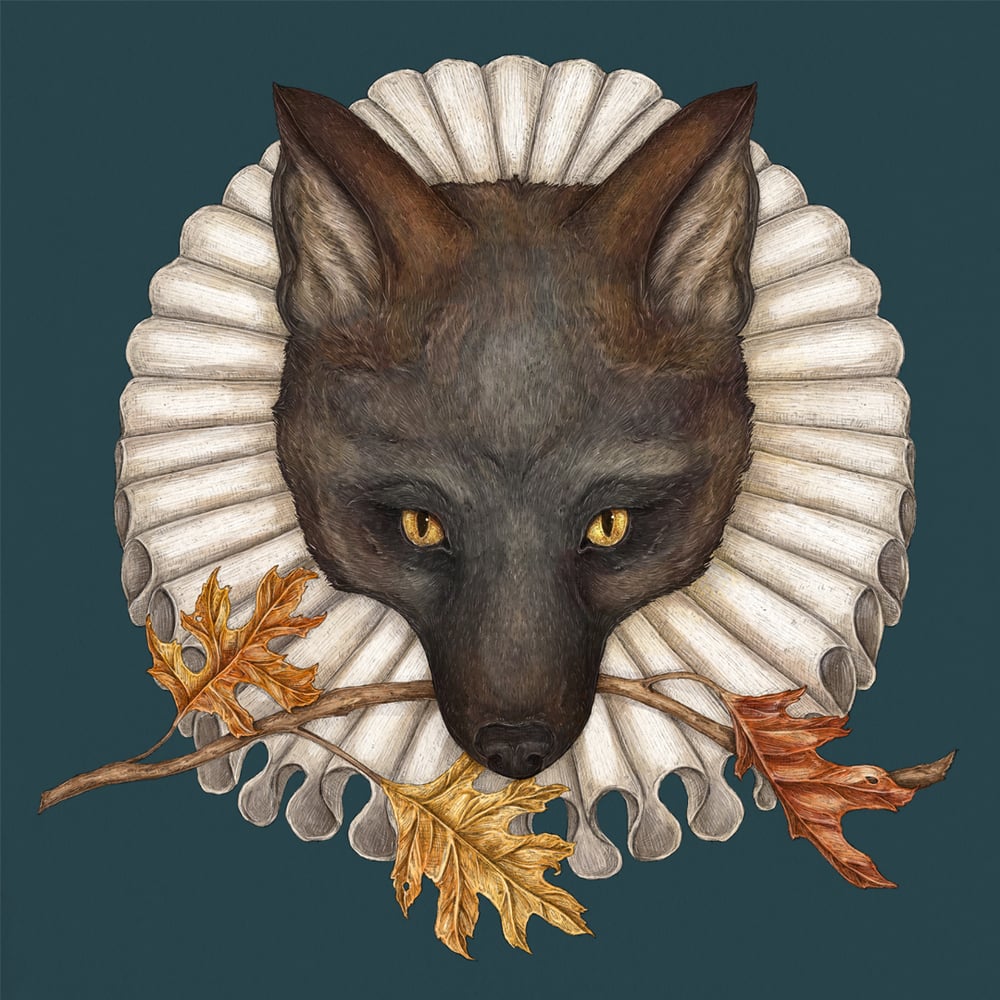 Image of Autumnal Fox Print