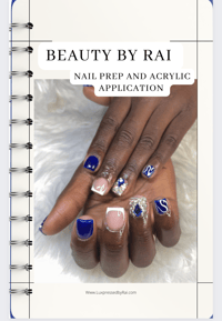Beauty by Rai E-BOOK- Prep and Acrylic Application