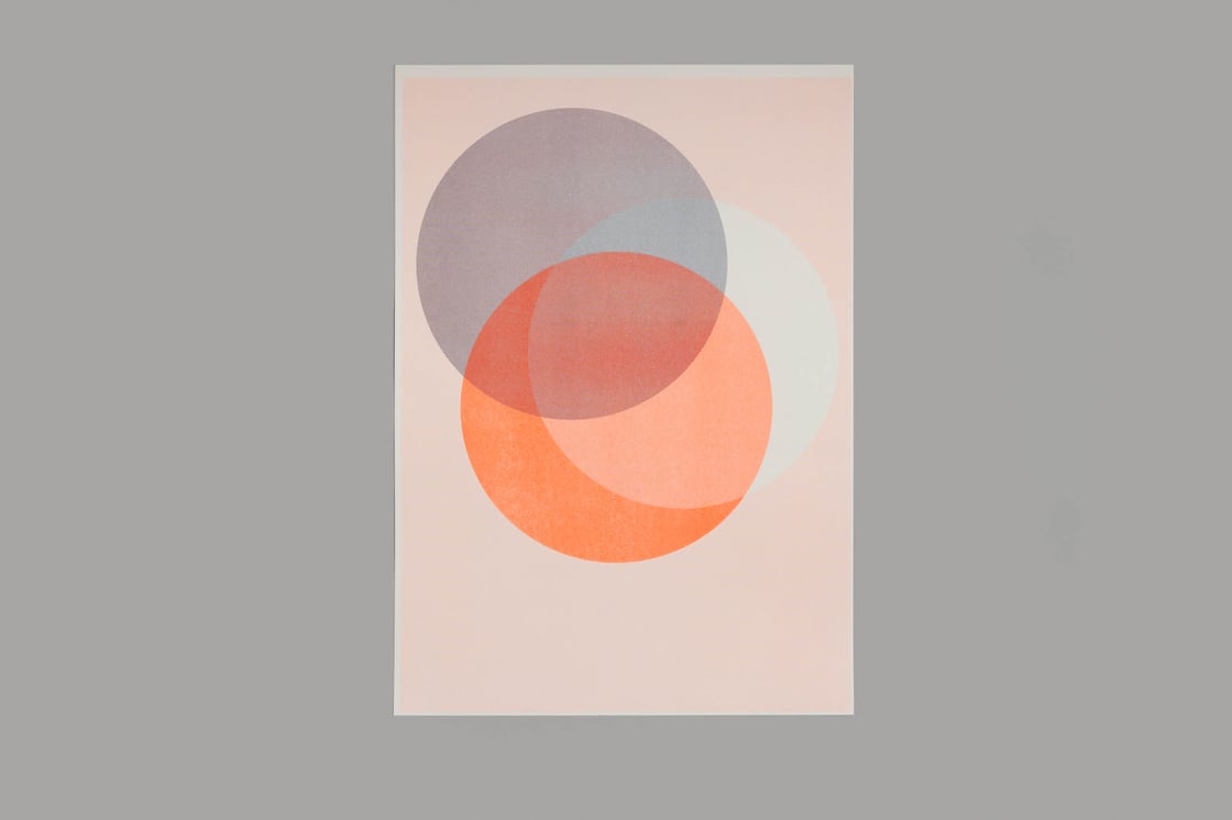 Image of Pink circles – poster