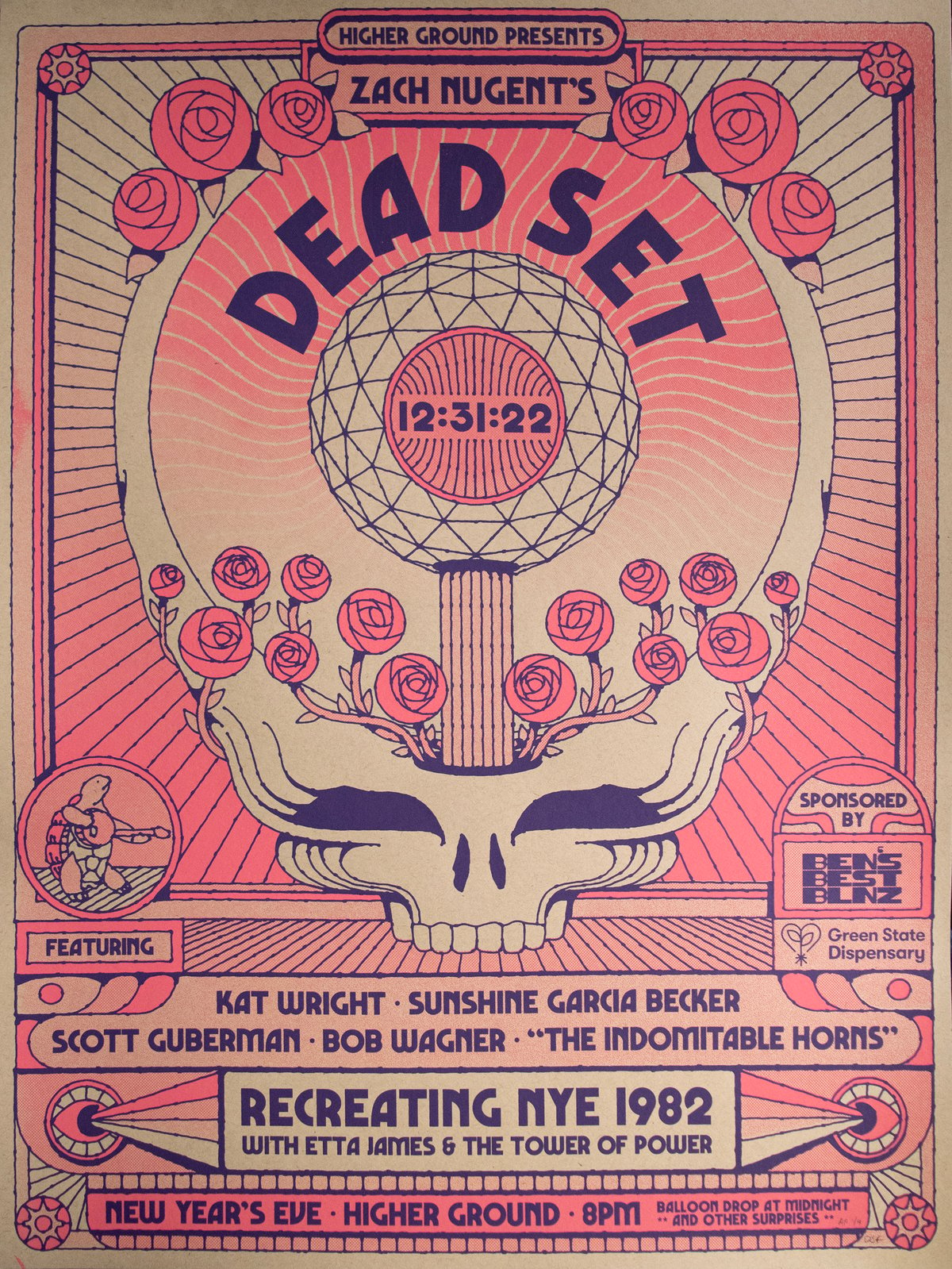 Image of Dead Set NYE Poster