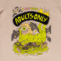 Image 2 of "Adults Only" By Sick Girls Tee 