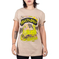 Image 3 of "Adults Only" By Sick Girls Tee 