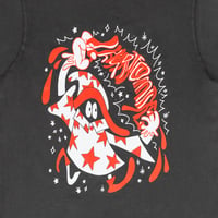 Image 2 of "IHC Wizard" By Cheatin' Snakes Tee - Washed Black