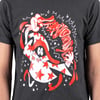 "IHC Wizard" By Cheatin' Snakes Tee - Washed Black