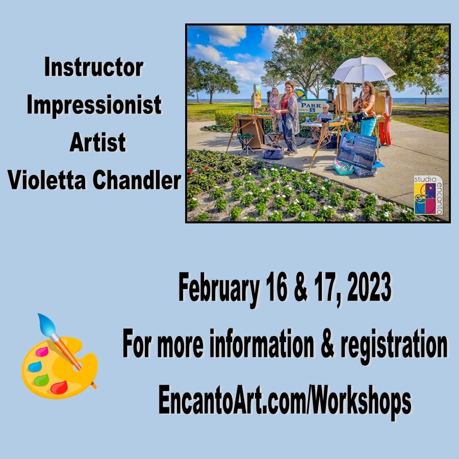 Image of One Day Plein Air Workshop with Violetta Chandler