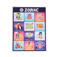 Image 1 of Lost Daze Zodiac Poster