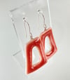 Coral Triangle Retro Earrings